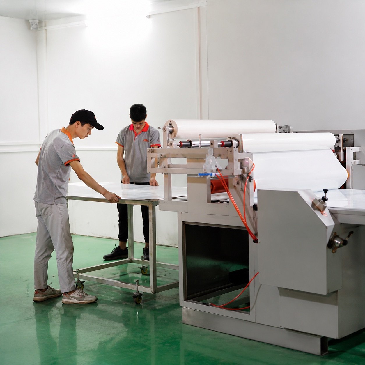Painted Mirror Acrylic Sheet production route